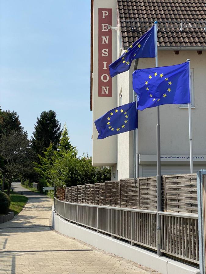Pension Wiedemann Raunheim Bagian luar foto